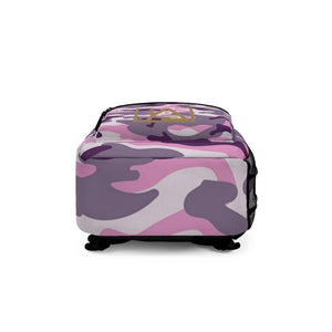 ICONIC Pink Camo Backpack Bag