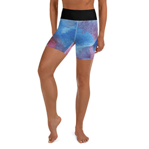 Notes In The Light Yoga Shorts