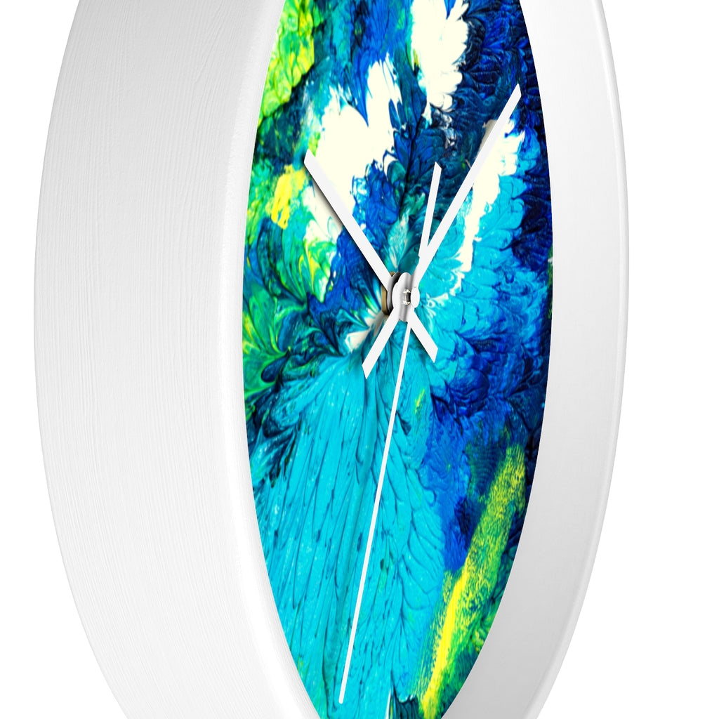 Transcendent Water Lily Wall clock