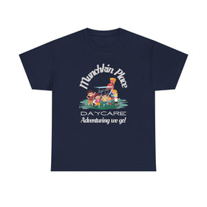Adventuring Munchkin Place Employee Unisex Heavy Cotton Tee