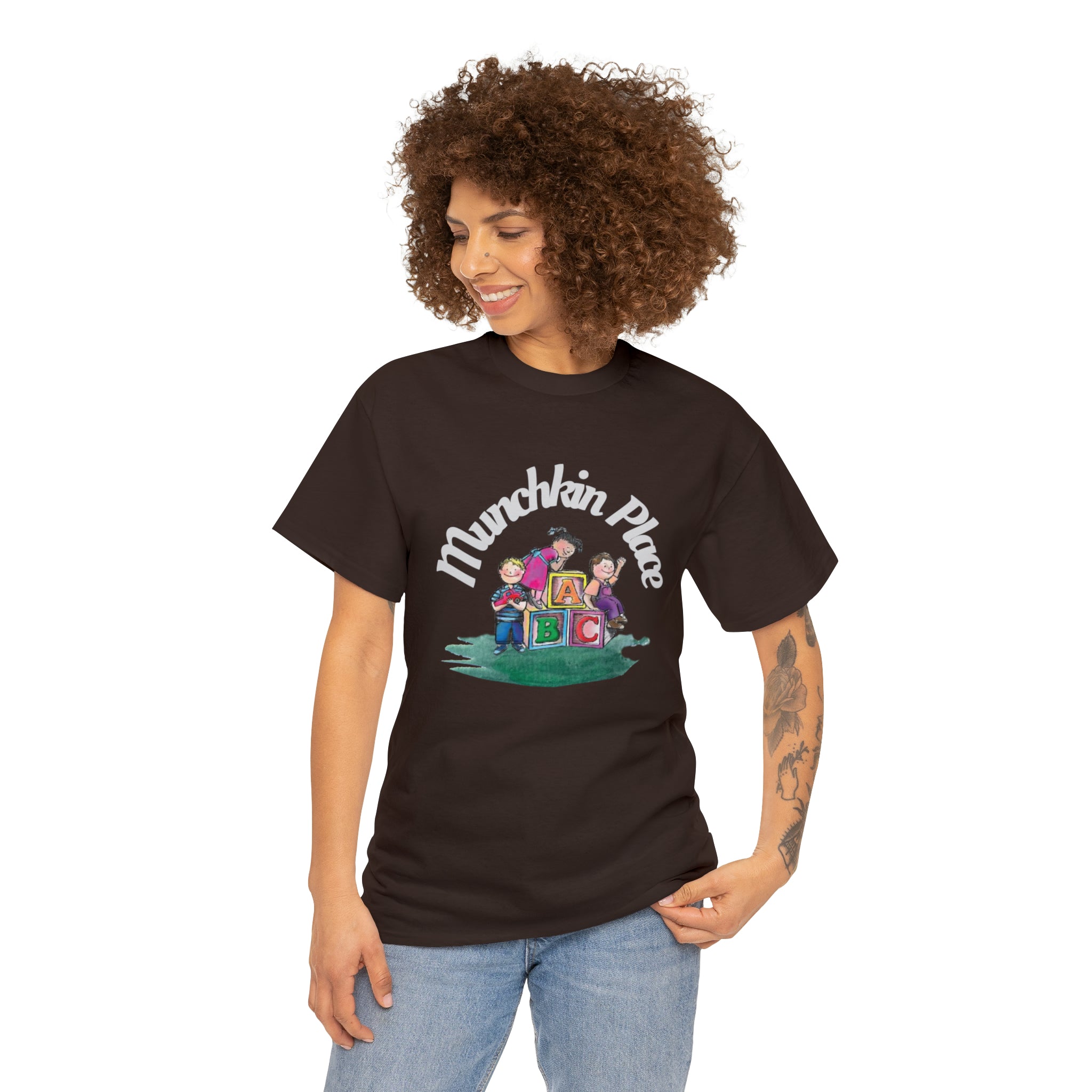 Munchkin Place Employee Unisex Heavy Cotton Tee