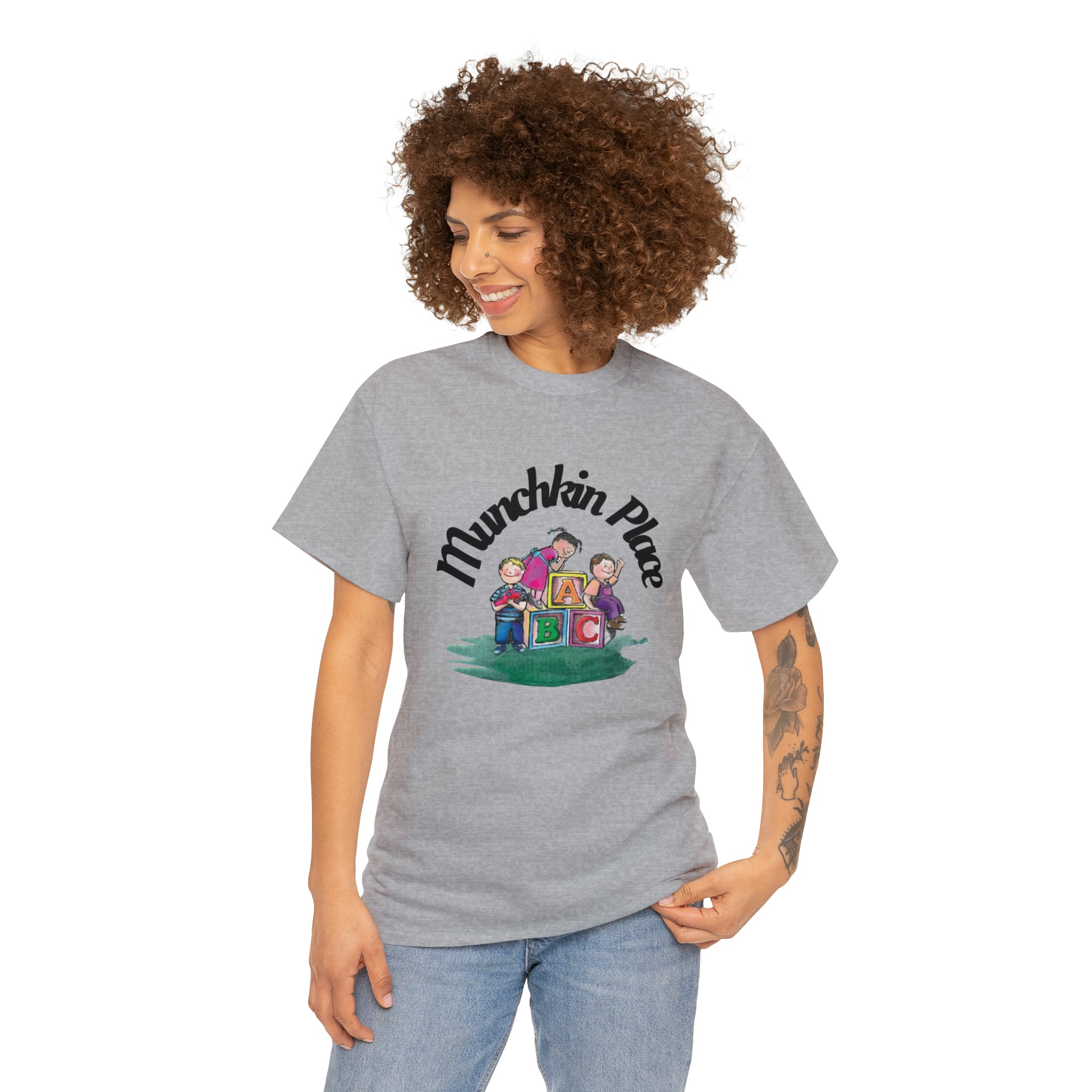 Munchkin Place Employee Unisex Heavy Cotton Tee