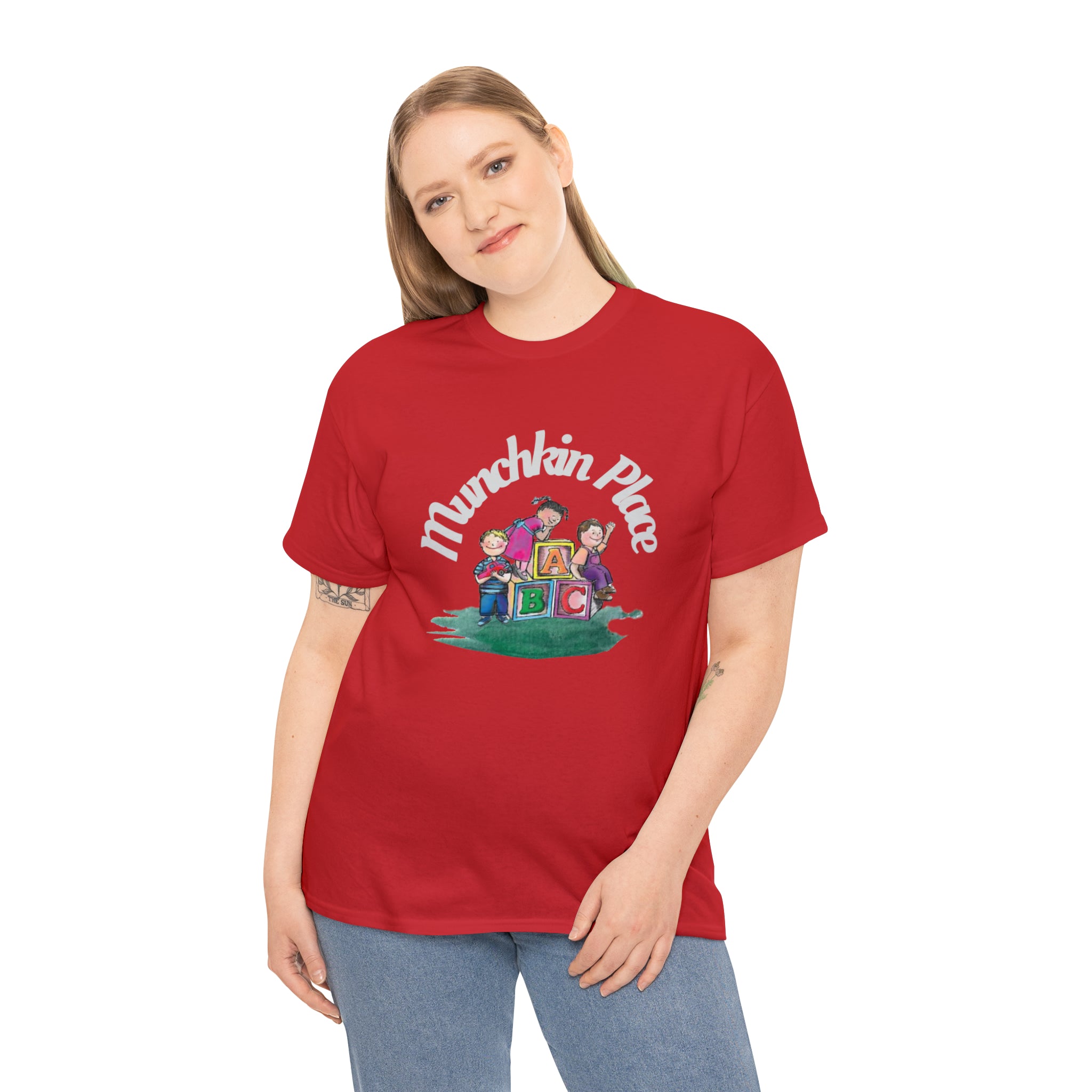 Munchkin Place Employee Unisex Heavy Cotton Tee