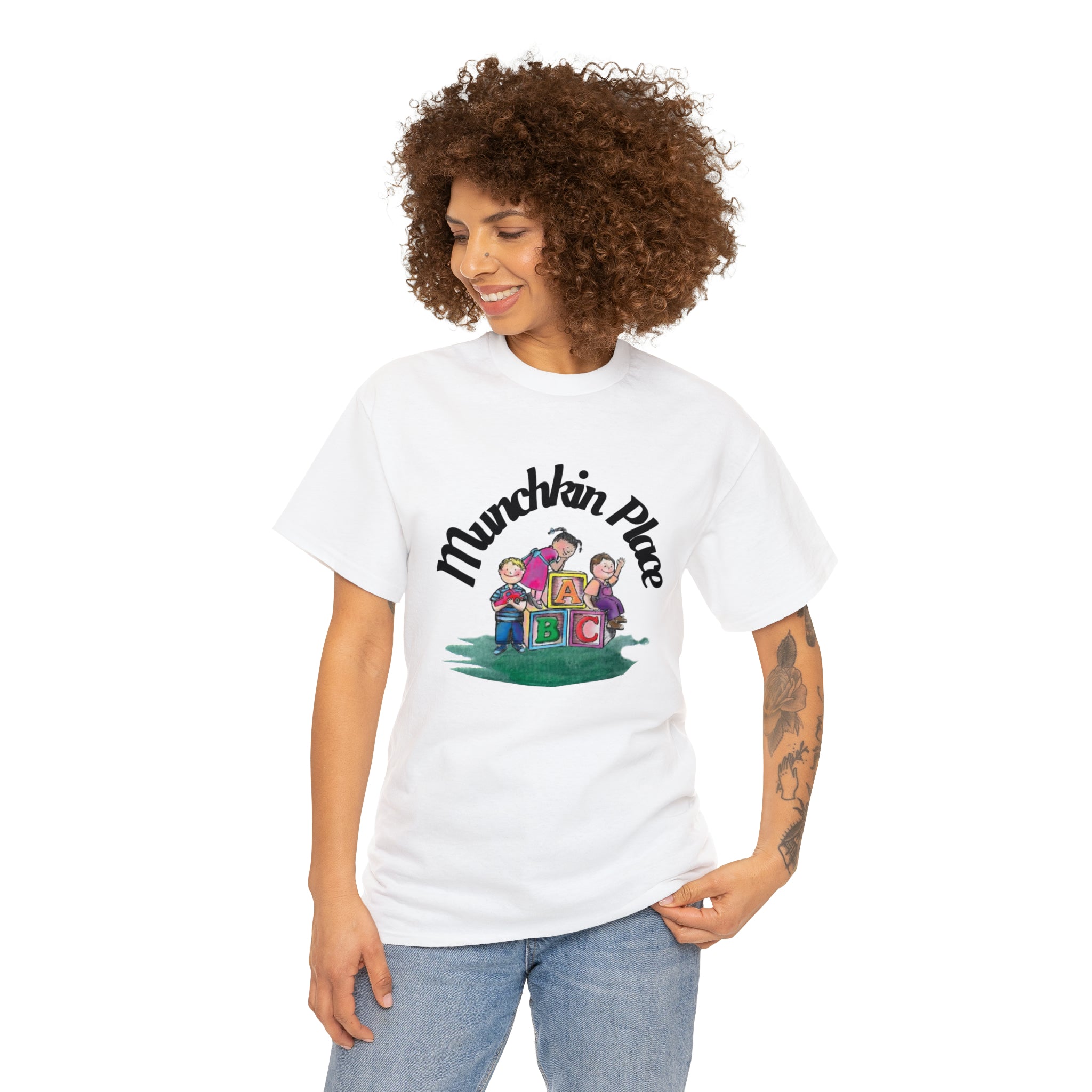 Munchkin Place Employee Unisex Heavy Cotton Tee