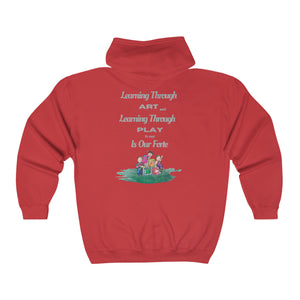 Munchkin Place Adult Full Zip Hooded Sweatshirt ll