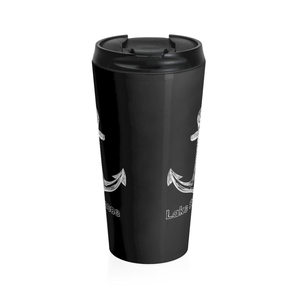 Lake Simcoe Stainless Steel Travel Mug Black - Munchkin Place Shop 