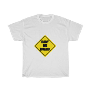Baby On Board Unisex Heavy Cotton Tee