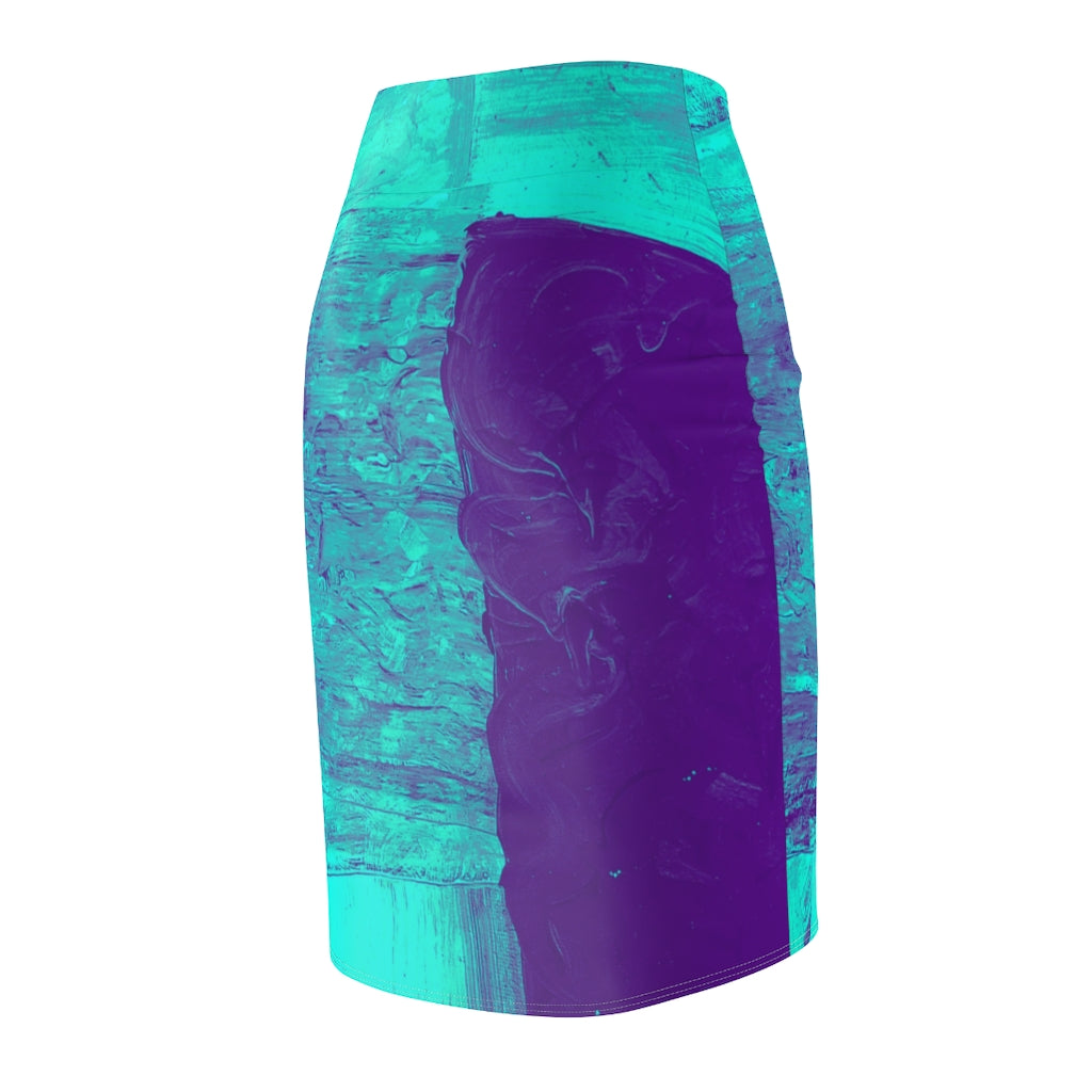 WSW Teal Women's Pencil Skirt