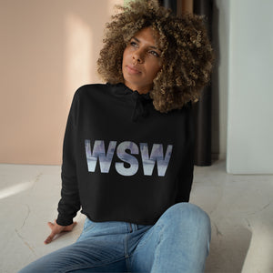 Water Sky Wind Crop Hoodie