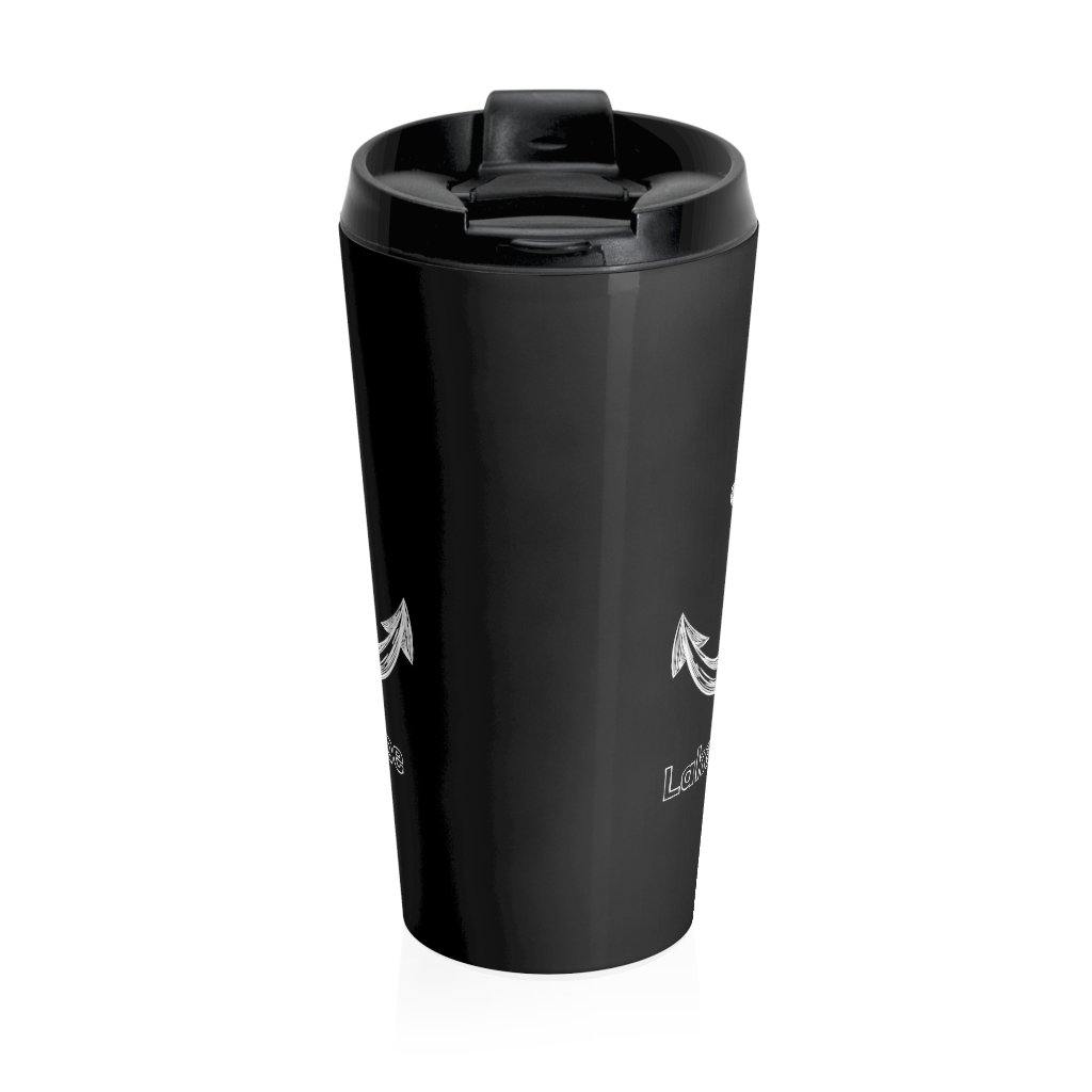Lake Simcoe Stainless Steel Travel Mug Black - Munchkin Place Shop 