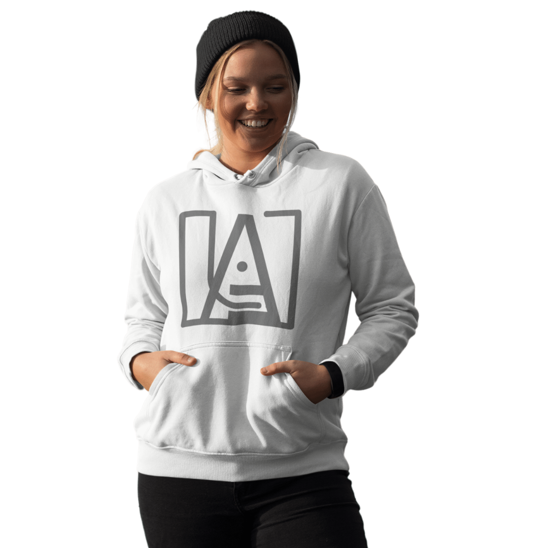 ICONIC Unisex Heavy Blend Hooded Sweatshirt Gry