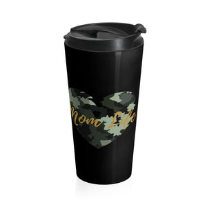 Mom Life Stainless Steel Travel Mug