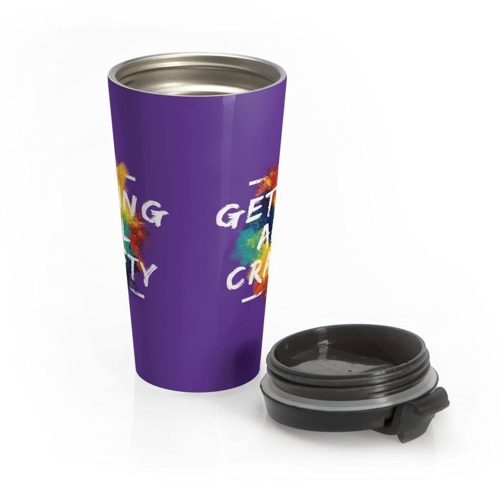 Getting All Crafty Stainless Steel Travel Mug