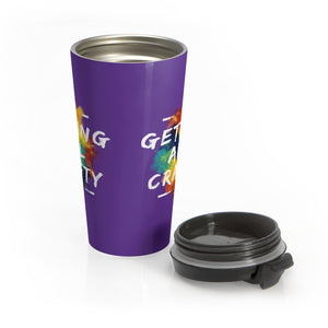 Getting All Crafty Stainless Steel Travel Mug