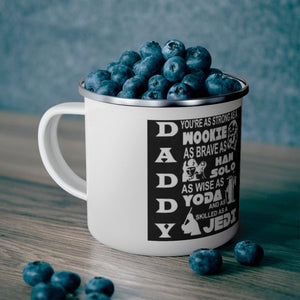 Star Wars Dad Enamel Camping Mug - Munchkin Place Shop 