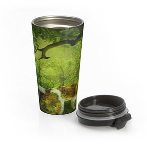 Mystical Saint Stainless Steel Travel Mug