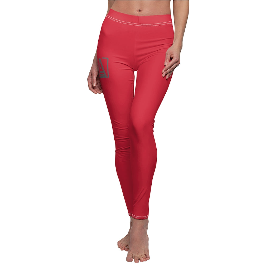 ICONIC Brushed Suede Red Spandex