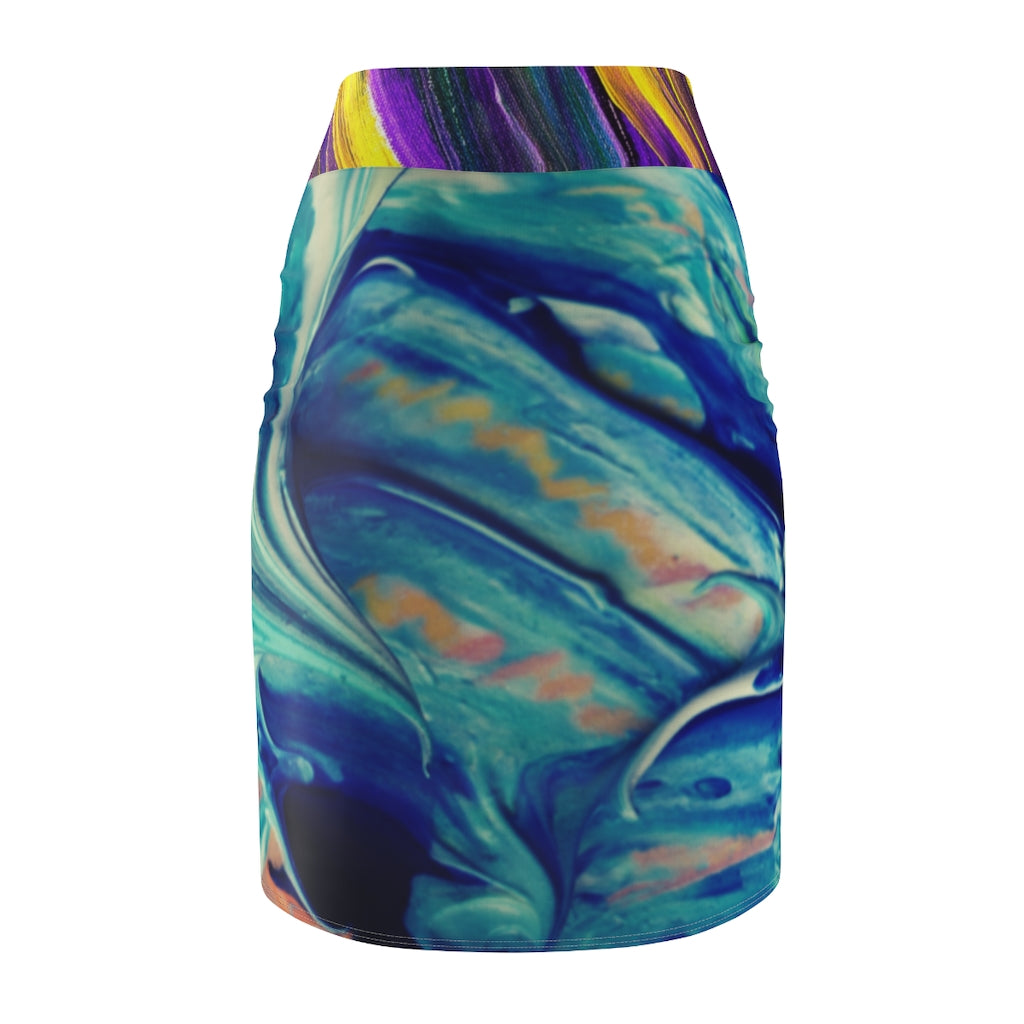 Torrent Tide Women's Pencil Skirt