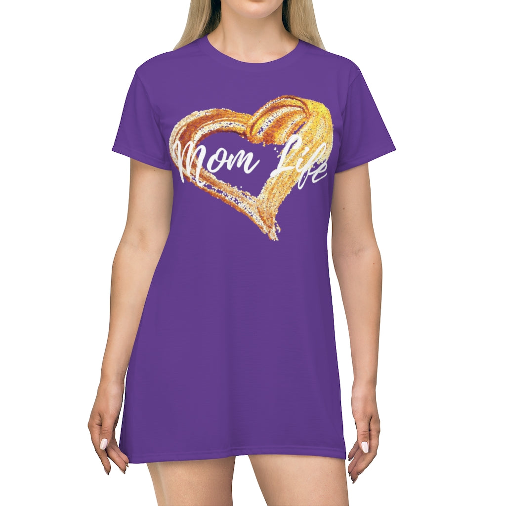 Purple Mom Life Nightgown