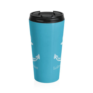 Lake Simcoe Stainless Steel Travel Mug Turquoise - Munchkin Place Shop 