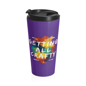 Getting All Crafty Stainless Steel Travel Mug