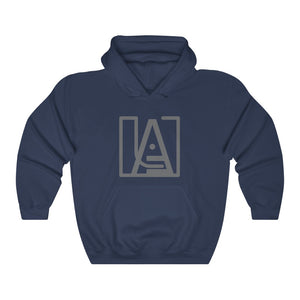 ICONIC Unisex Heavy Blend Hooded Sweatshirt Gry