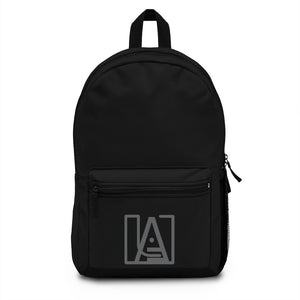 ICONIC Black Backpack Bag in Grey