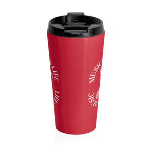 Music Is Life Stainless Steel Travel Mug