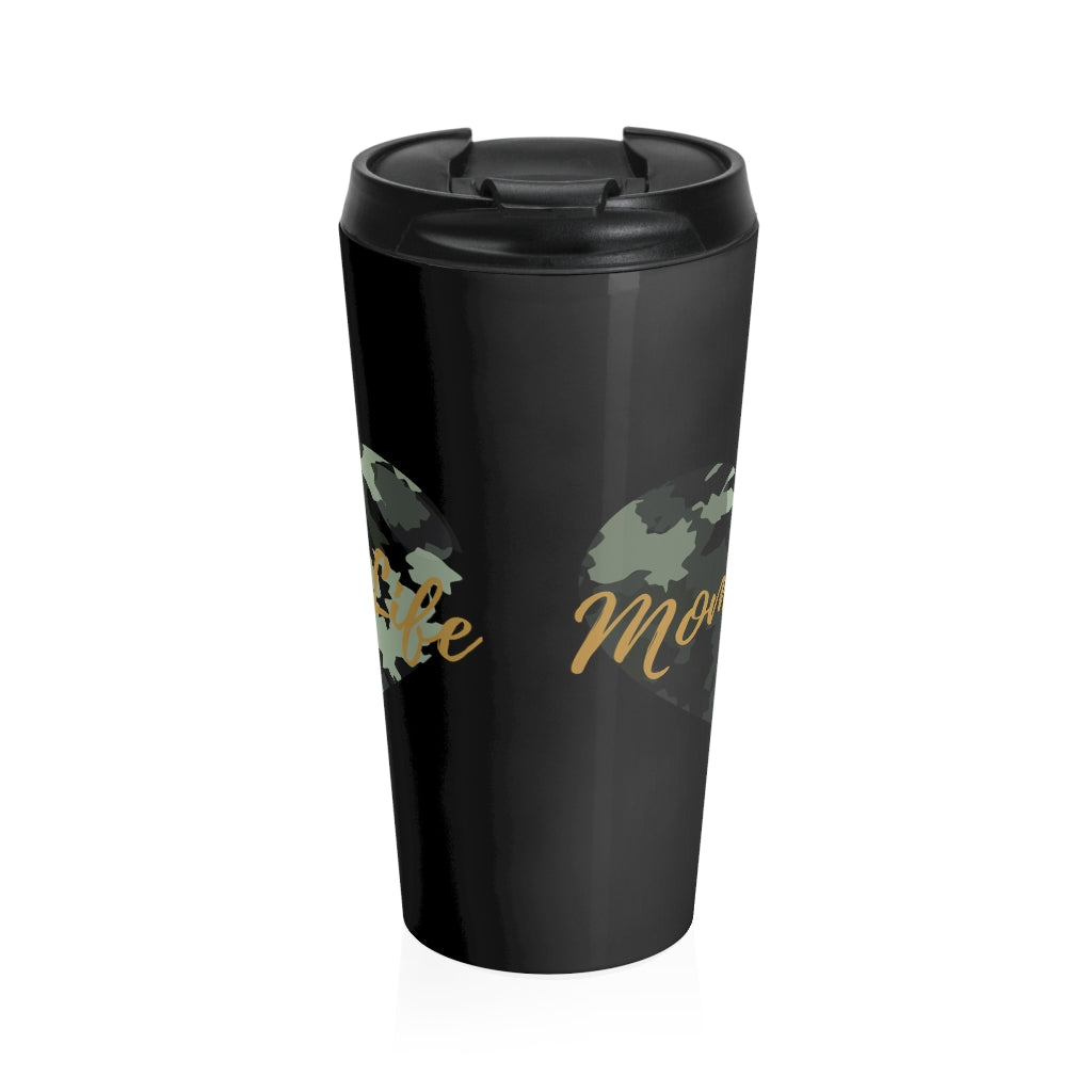 Mom Life Stainless Steel Travel Mug
