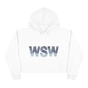 Water Sky Wind Crop Hoodie