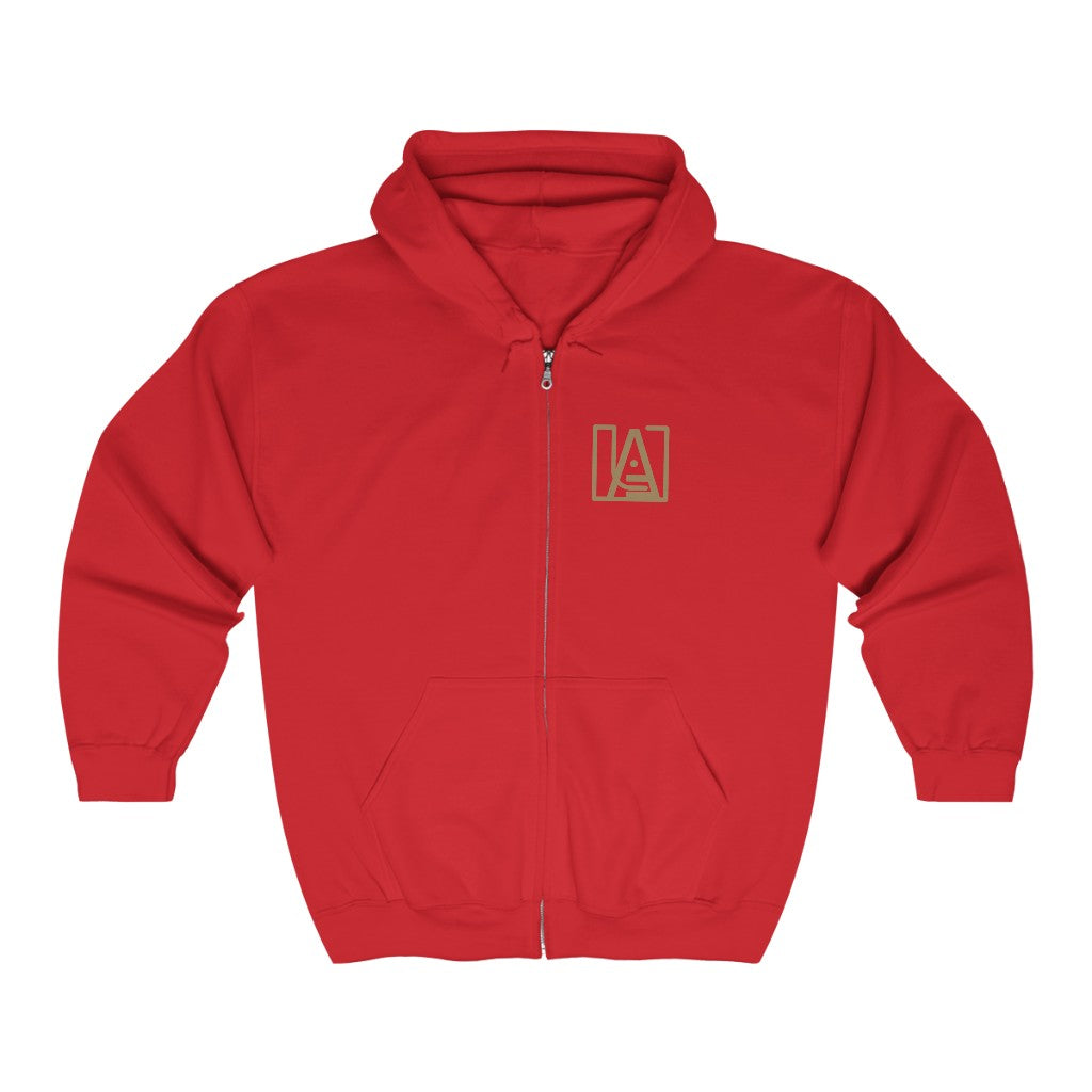 ICONIC Unisex Heavy Blend Full Zip Hooded Sweatshirt