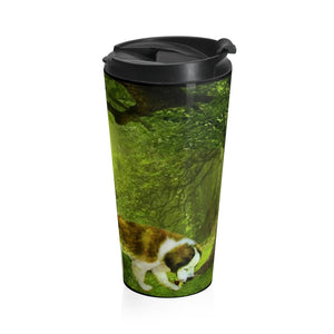 Mystical Saint Stainless Steel Travel Mug
