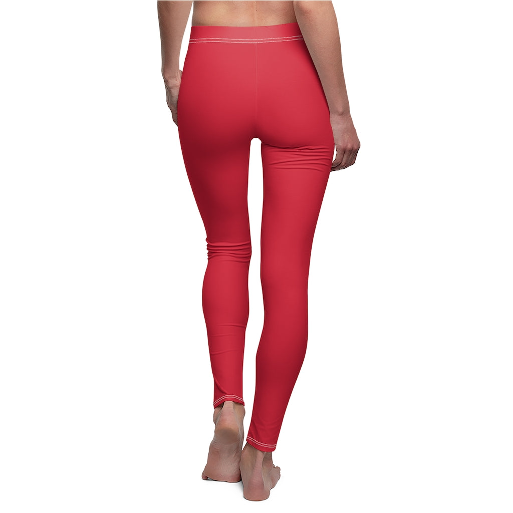 ICONIC Brushed Suede Red Spandex