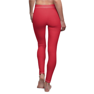 ICONIC Brushed Suede Red Spandex