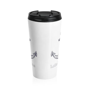 Lake Simcoe Stainless Steel Travel Mug White - Munchkin Place Shop 