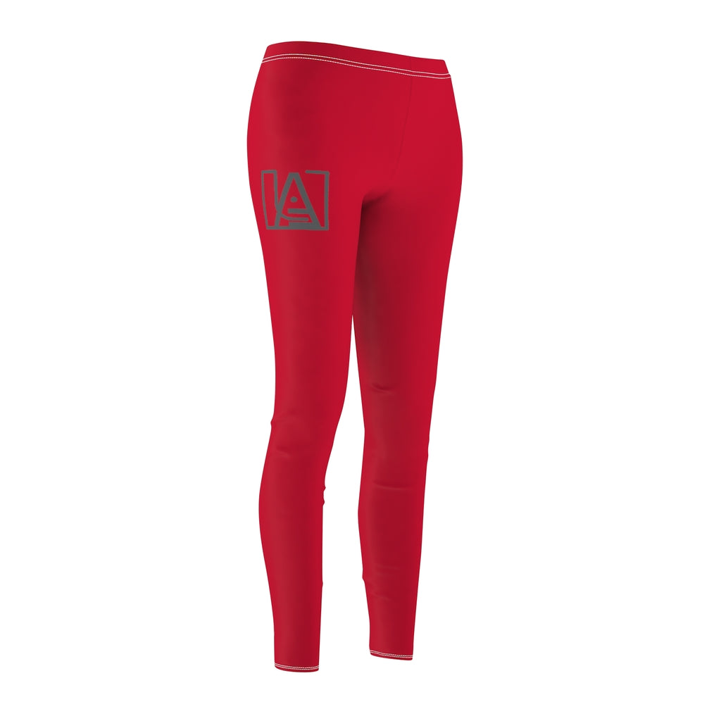 ICONIC Brushed Suede Red Spandex