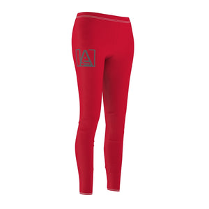 ICONIC Brushed Suede Red Spandex