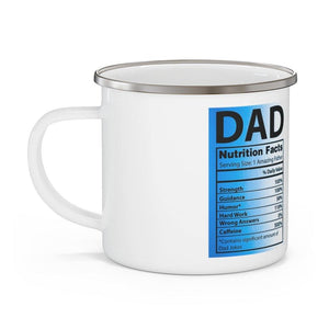 Dad Enamel Camping Mug - Munchkin Place Shop 