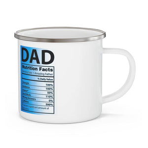 Dad Enamel Camping Mug - Munchkin Place Shop 
