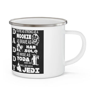 Star Wars Dad Enamel Camping Mug - Munchkin Place Shop 