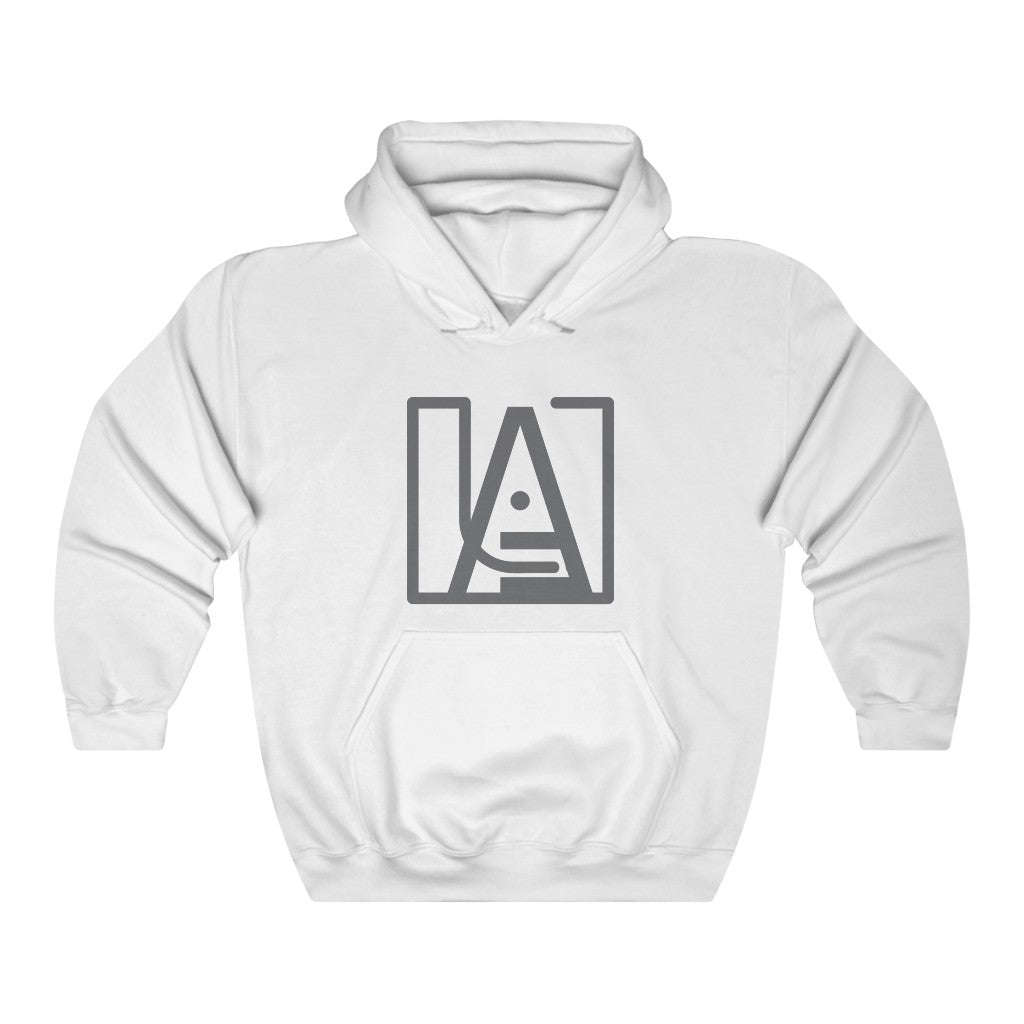 ICONIC Unisex Heavy Blend Hooded Sweatshirt Gry
