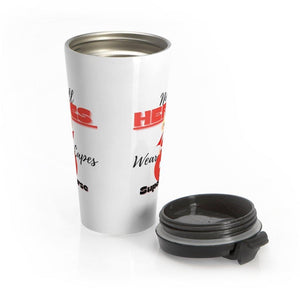 Not All Heroes Wear Capes Super Nurse Stainless Steel Travel Mug - Munchkin Place Shop 