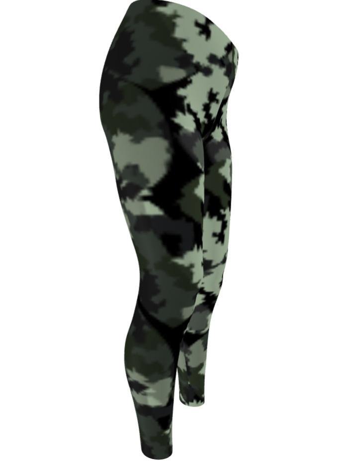 Mom Life Camo Leggings - Munchkin Place Shop 