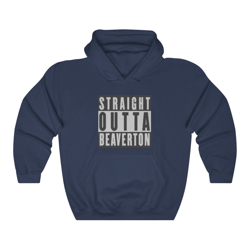 Straight Outta Beaverton Unisex Heavy Blend™ Hooded Sweatshirt
