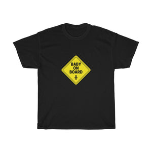 Baby On Board Unisex Heavy Cotton Tee