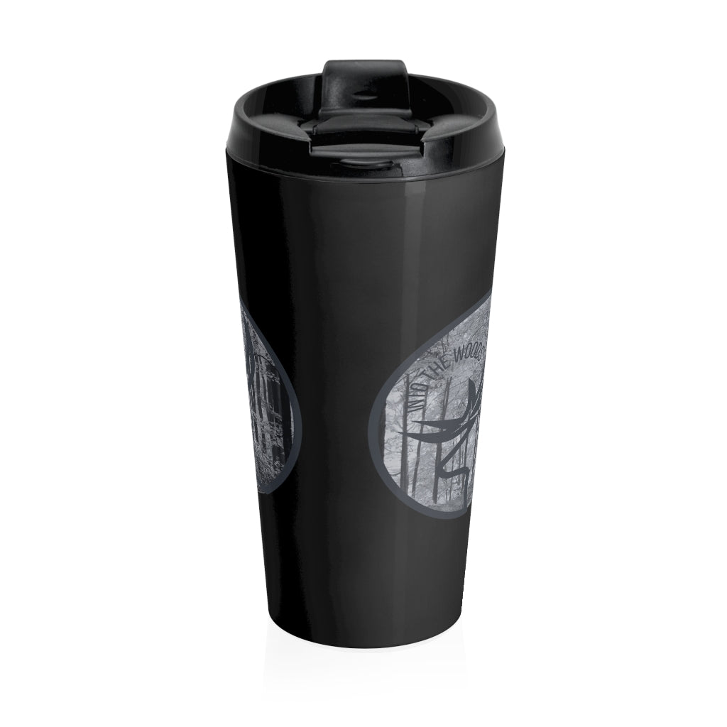 Into The woods Logo Stainless Steel Travel Mug