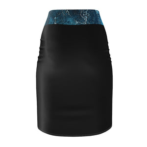 Torrent Tide  Women's Pencil Skirt