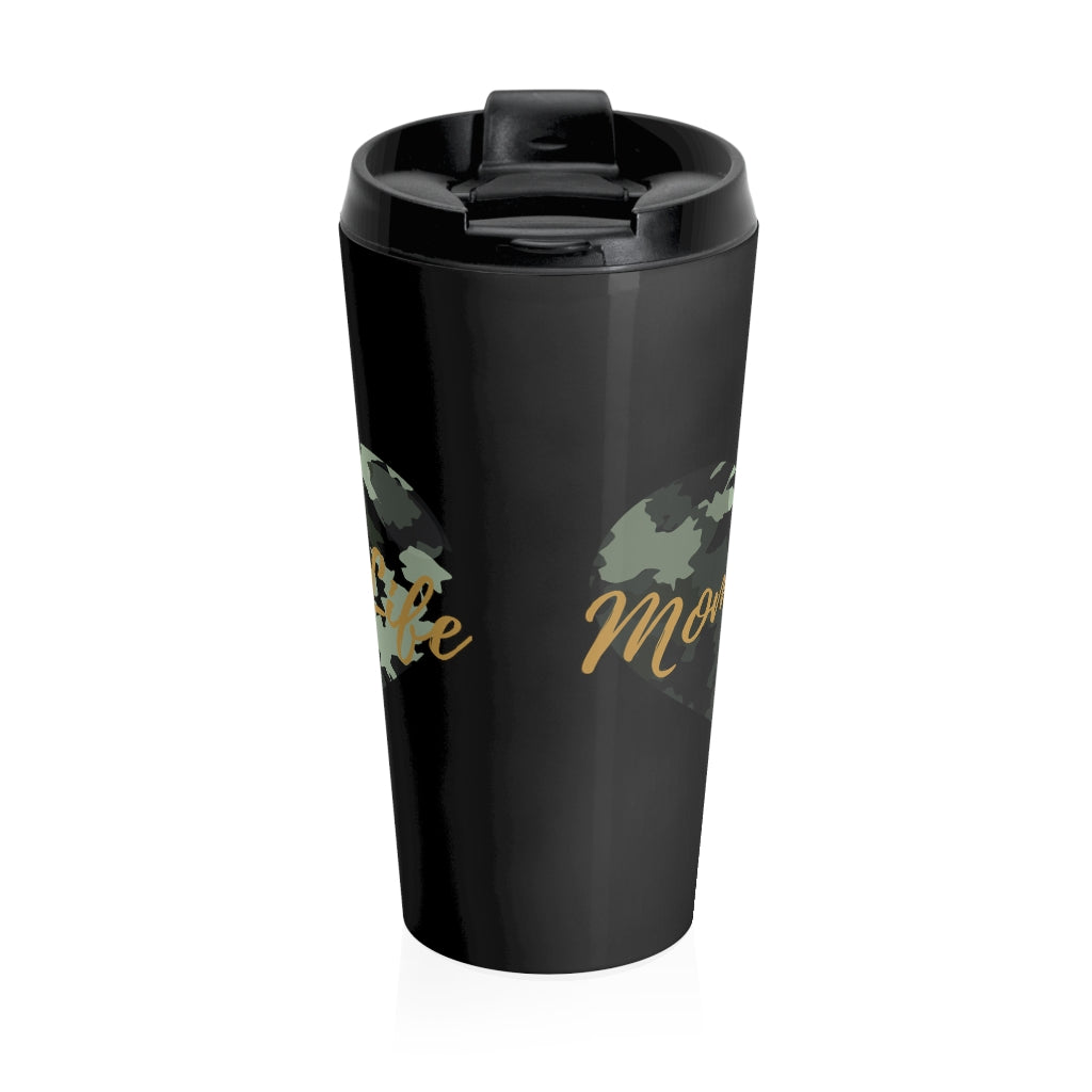 Mom Life Stainless Steel Travel Mug