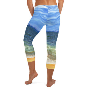 Sandy Hook Capri Leggings
