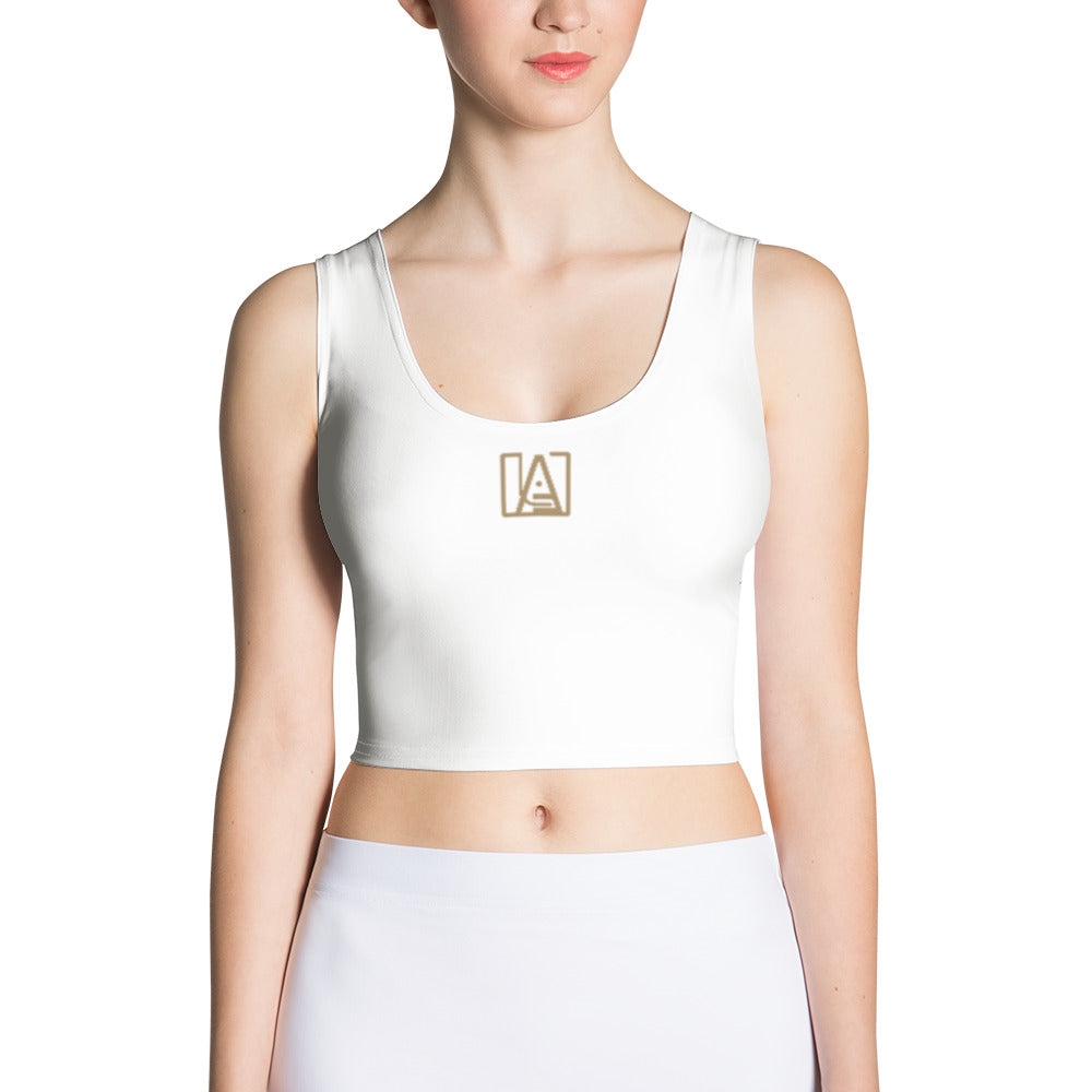 ICONIC Crop Top in White